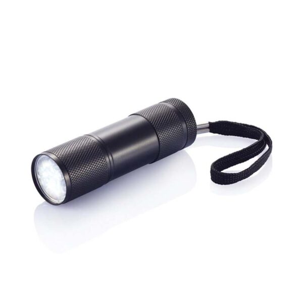 Torcia in alluminio Quattro 9 LED - immagine 3