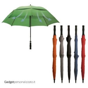 Ombrello wind proof maxi con manico in EVA