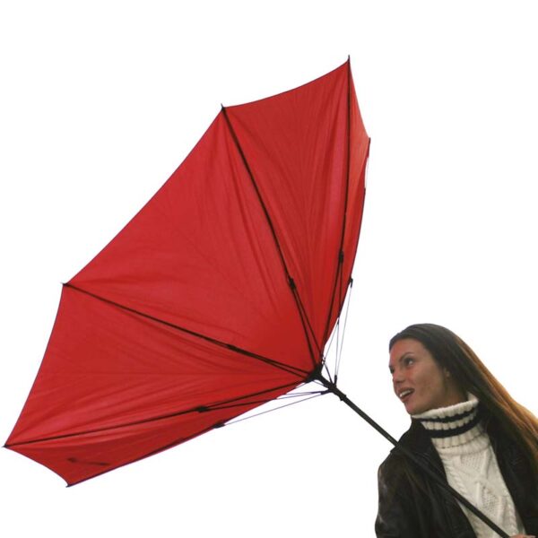 Ombrello wind proof maxi con manico e puntale in plastica - immagine 13