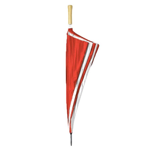 Ombrello golf maxi con manico dritto in legno - immagine 7