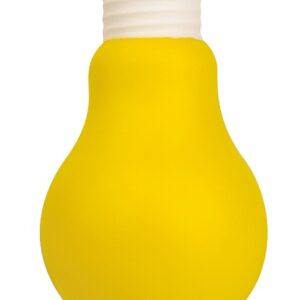 Lampadina gialla antistress in morbido PU