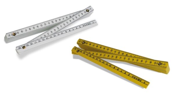 Metro pieghevole in plastica 2 m, 10 sezioni