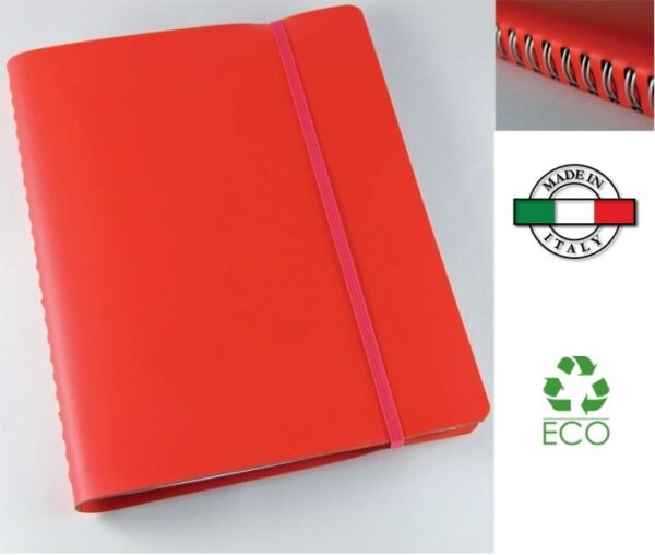 Notes Retime Plus cuoio rigenerato Made in Italy