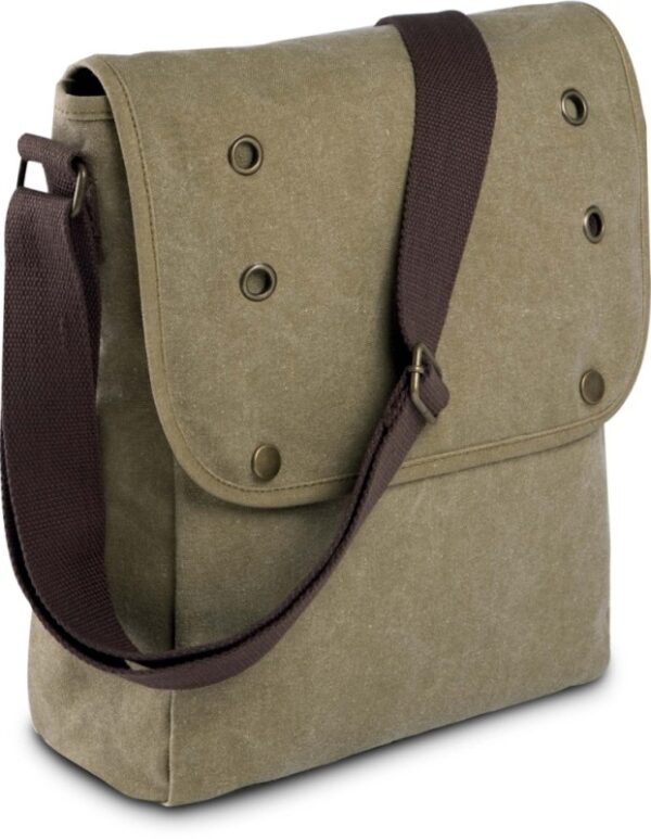 Body Bag tracolla vintage in cotone - immagine 2