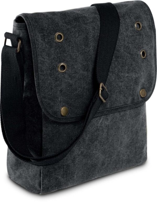 Body Bag tracolla vintage in cotone - immagine 3