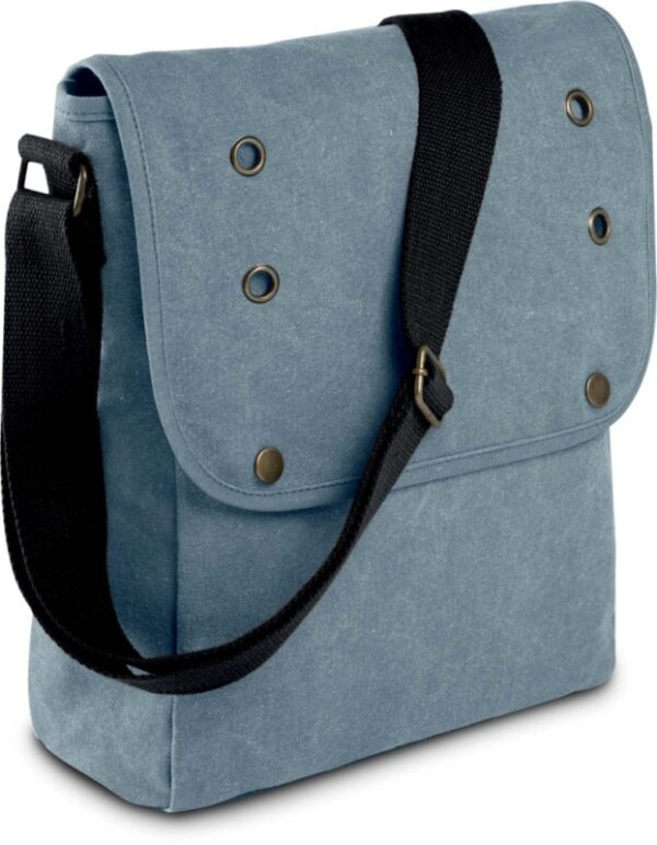 Body Bag tracolla vintage in cotone - immagine 4