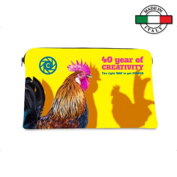Custodia I-Pad con cerniera - Made in Italy - immagine 3