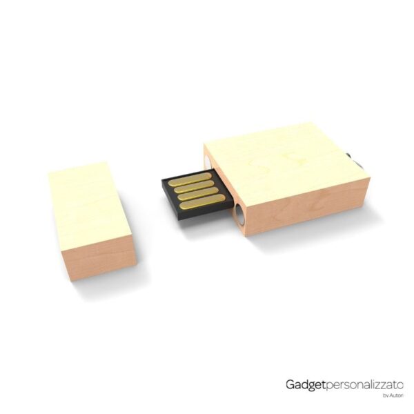 Chiave USB Eco Wood - immagine 4