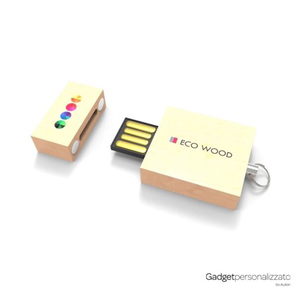 Chiave USB Eco Wood - immagine 5