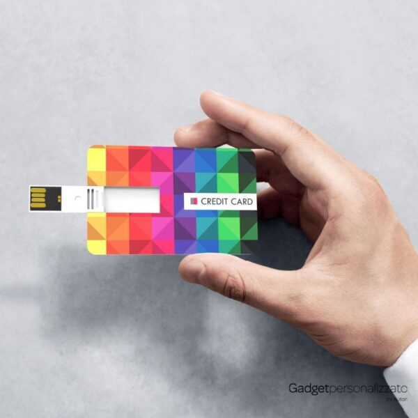 Chiave USB Credit Card - immagine 4