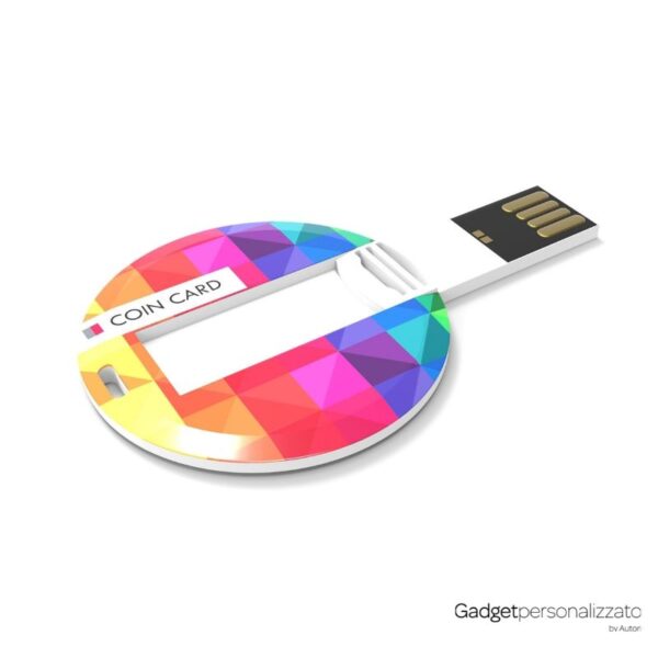 Chiave USB Coin Card