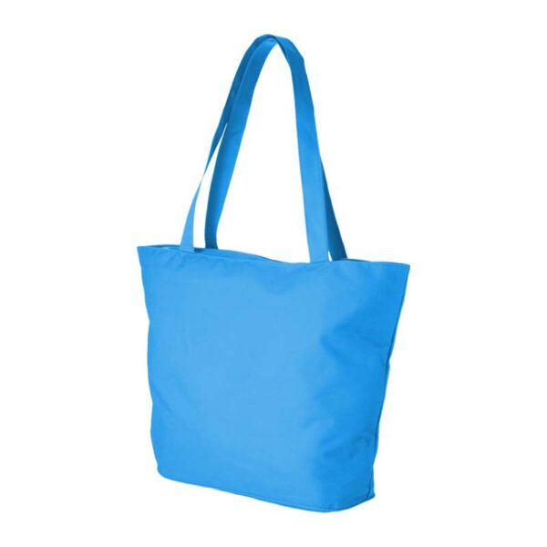 Borsa shopping multiuso Panama in poliestere con zip - immagine 7