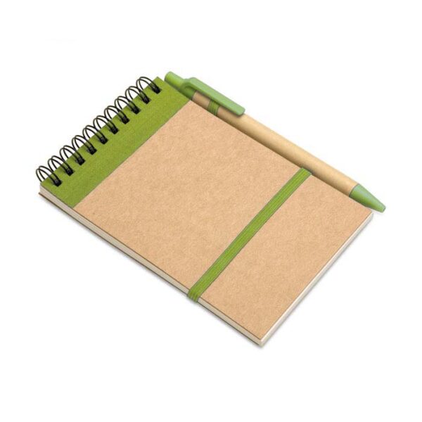 Block notes 9x14 Sonora in carta riciclata e penna - immagine 6