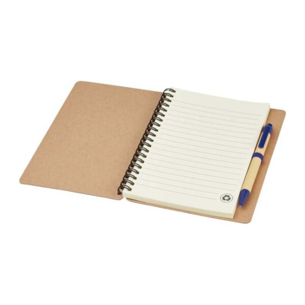 Block notes Priestly 14x18 in carta riciclata con penna - immagine 5